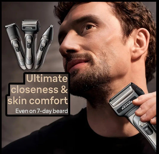 Electric Shaver and Hair Clipper Set