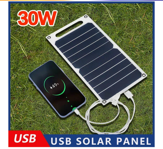 Shop-w-E 30W USB Solar Panel