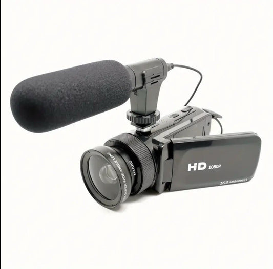 HD Portable Camcorder with Microphone