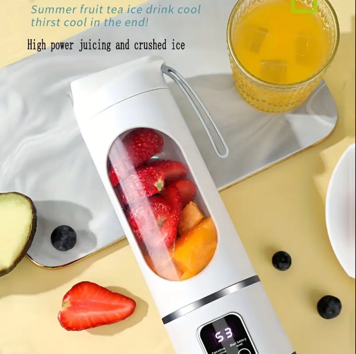 RECHARGEABLE PORTABLE BLENDER